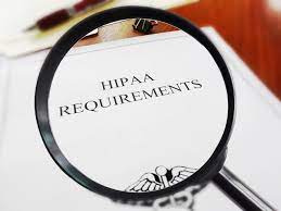 Hipaa requirements