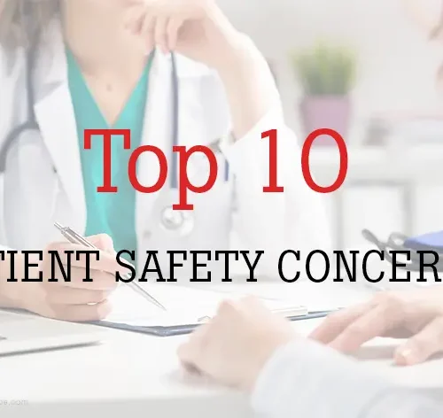 Top ten patience safety concerns