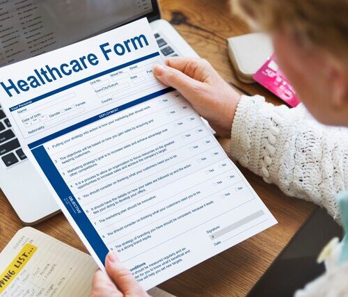 healthcare application form