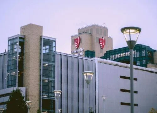 exterior of a hospital building