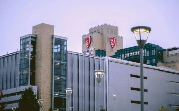 exterior of a hospital building