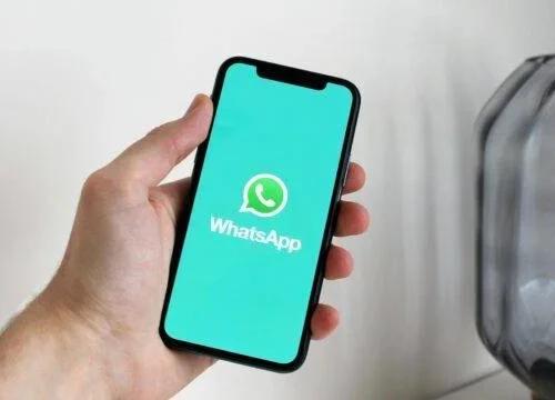 whatsapp app on a phone