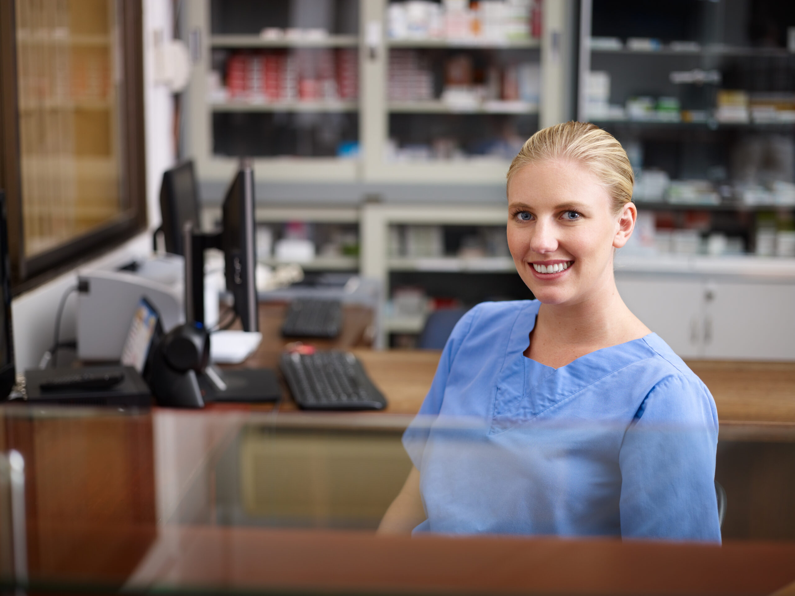 our medical compliance services, hospital staff doing medical billing scaled